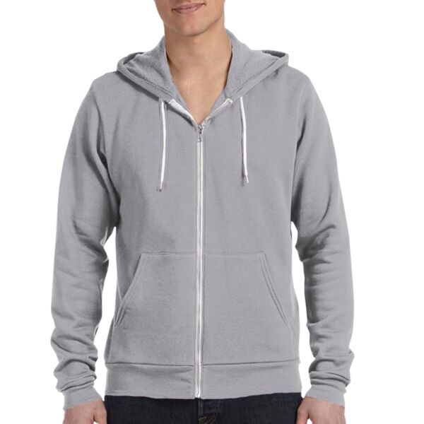 Bella + Canvas Unisex Sponge Fleece Full-Zip Hooded Sweatshirt Thumbnail