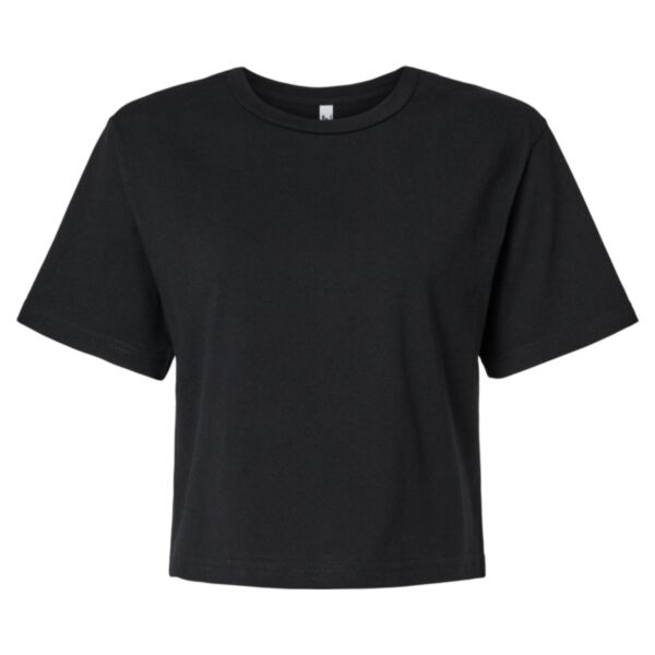 American Apparel Women's Fine Jersey Boxy Tee Thumbnail